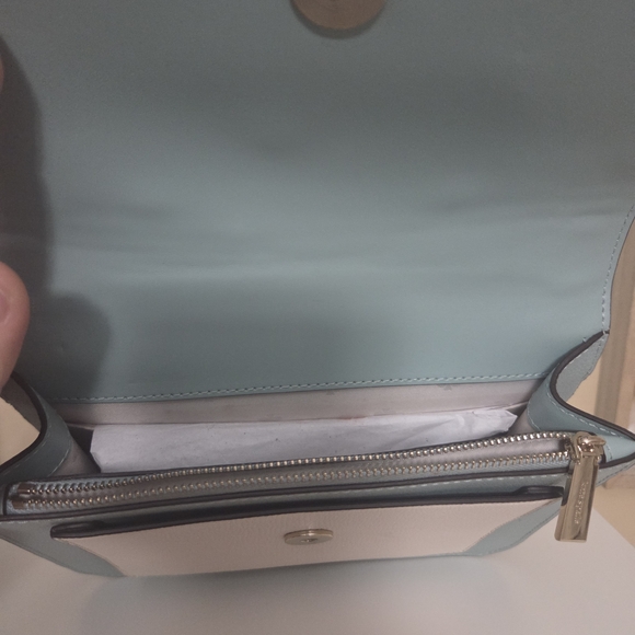 Kate Spade Light Blue Floral Crossbody Bag - Picture 3 of 3